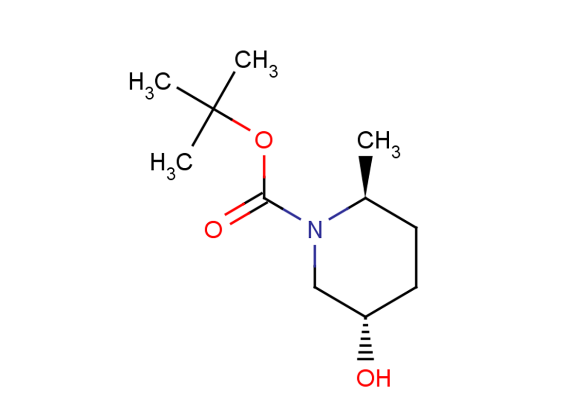 tert-butyl (2S,5S)-5-hydroxy-2-methylpiperidine-1-carboxylate