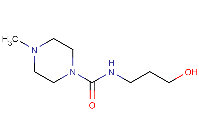 N-(3-hydroxypropyl)-4-methylpiperazine-1-carboxamide