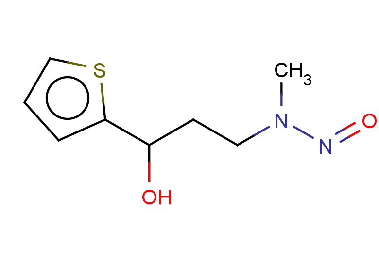 3-[methyl(nitroso)amino]-1-(thiophen-2-yl)propan-1-ol