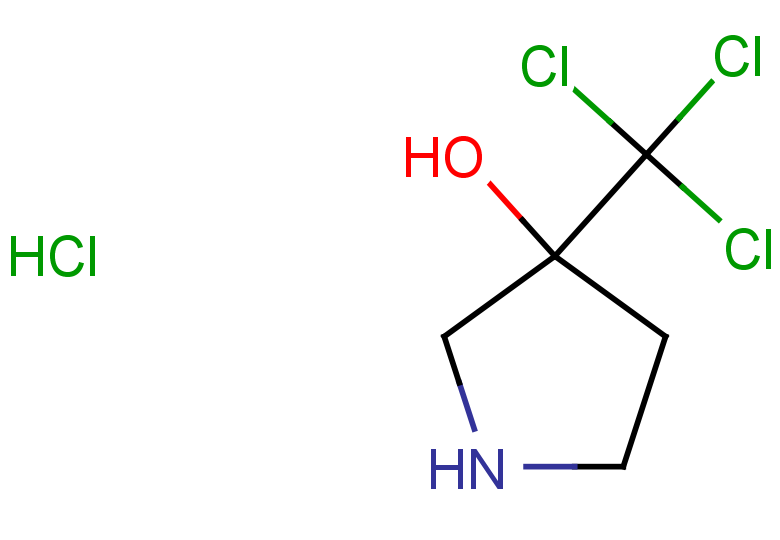 3-(trichloromethyl)pyrrolidin-3-ol hydrochloride