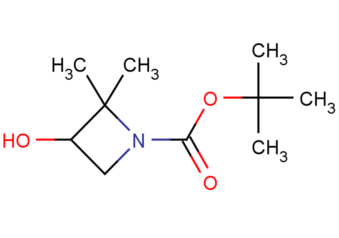 tert-butyl 3-hydroxy-2,2-dimethylazetidine-1-carboxylate