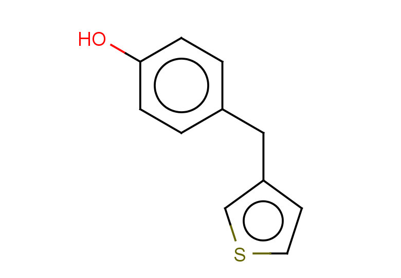 4-[(thiophen-3-yl)methyl]phenol