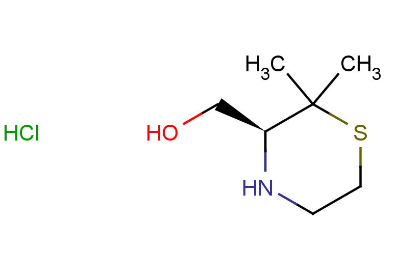 [(3S)-2,2-dimethylthiomorpholin-3-yl]methanol hydrochloride