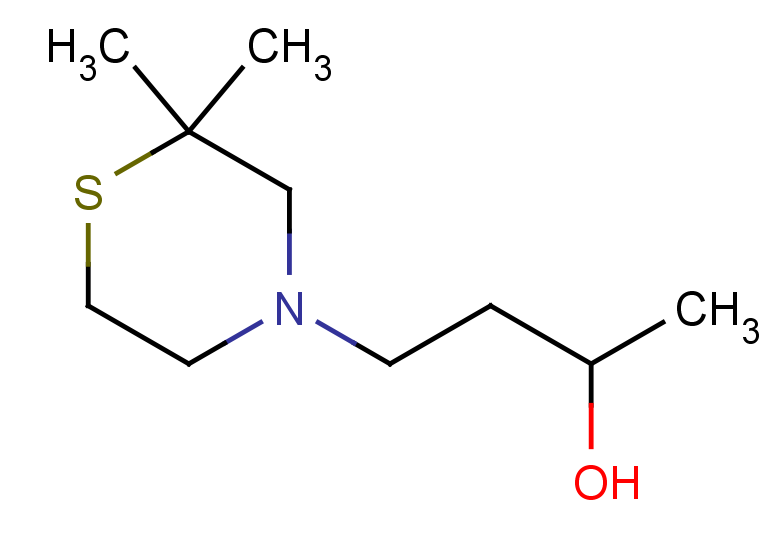 4-(2,2-dimethylthiomorpholin-4-yl)butan-2-ol