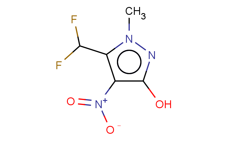 5-(difluoromethyl)-1-methyl-4-nitro-1H-pyrazol-3-ol