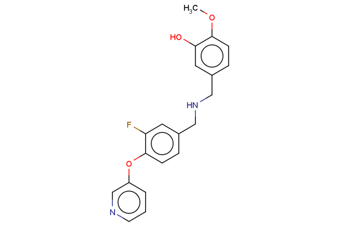 5-[({[3-fluoro-4-(pyridin-3-yloxy)phenyl]methyl}amino)methyl]-2-methoxyphenol