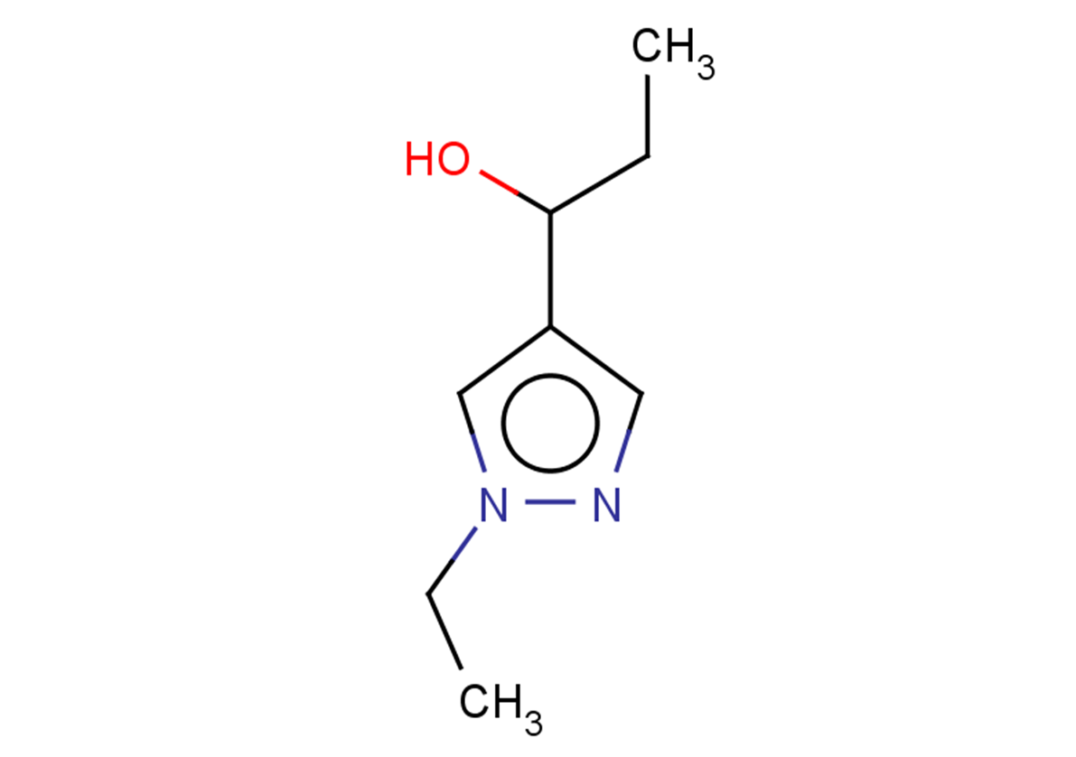 1-(1-ethyl-1H-pyrazol-4-yl)propan-1-ol