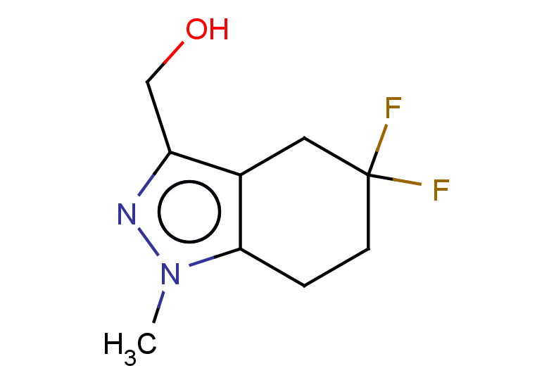 (5,5-difluoro-1-methyl-4,5,6,7-tetrahydro-1H-indazol-3-yl)methanol