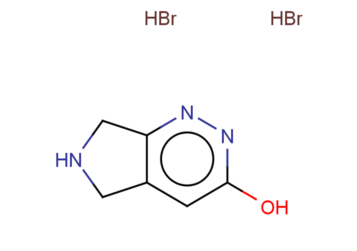 5H,6H,7H-pyrrolo[3,4-c]pyridazin-3-ol dihydrobromide