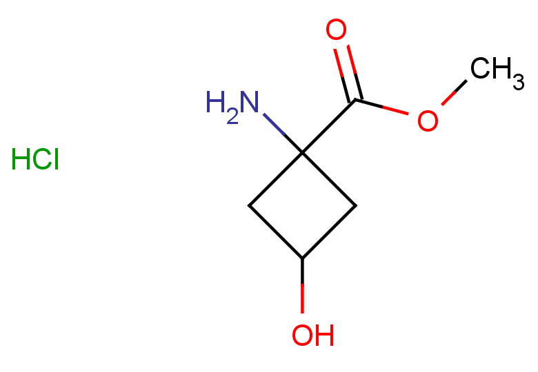 methyl 1-amino-3-hydroxycyclobutane-1-carboxylate hydrochloride