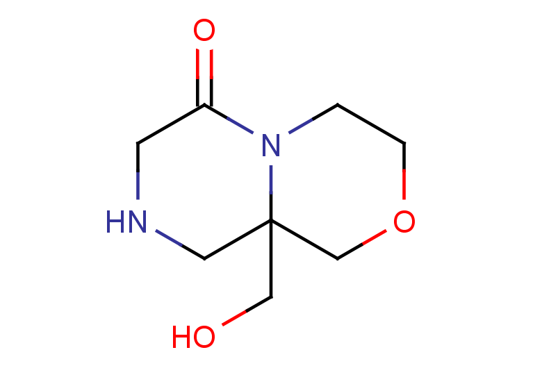 9a-(hydroxymethyl)-octahydropyrazino[2,1-c][1,4]oxazin-6-one