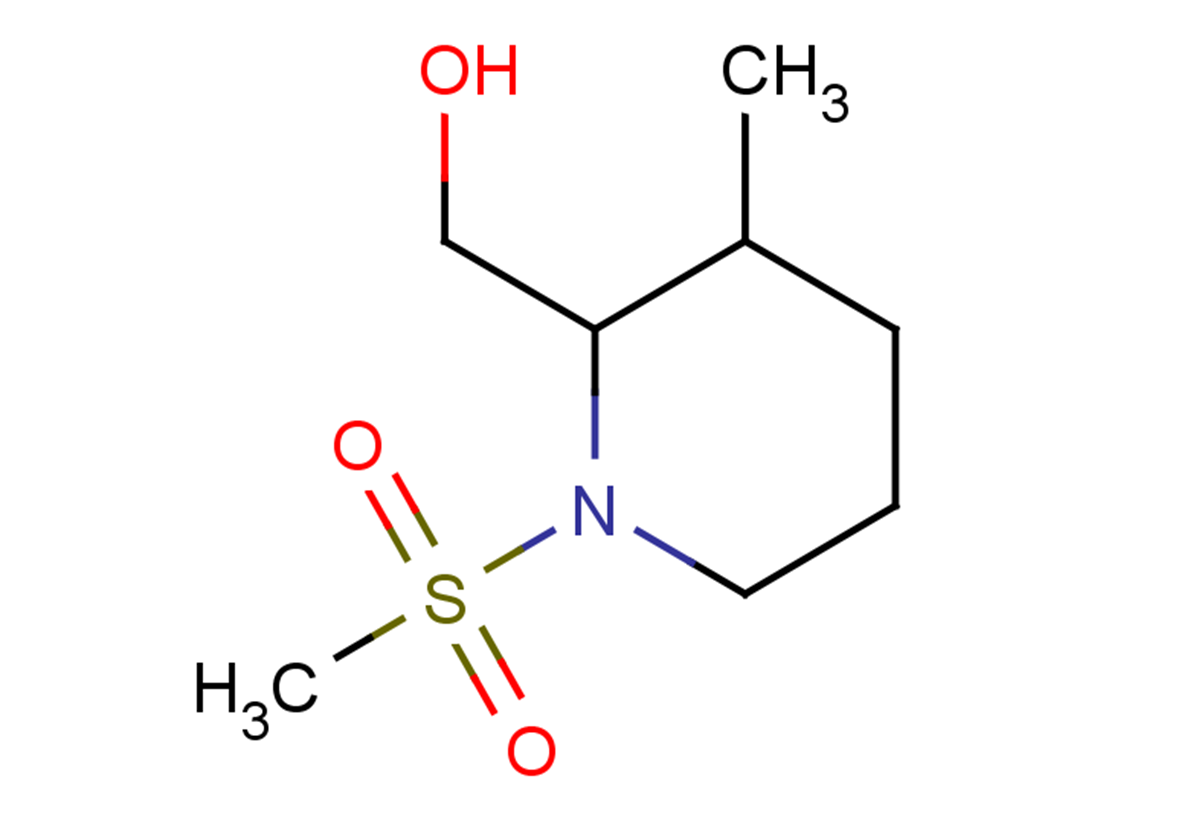 (1-methanesulfonyl-3-methylpiperidin-2-yl)methanol
