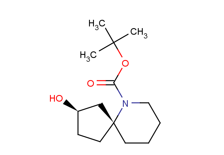 tert-butyl (2R,5R)-2-hydroxy-6-azaspiro[4.5]decane-6-carboxylate