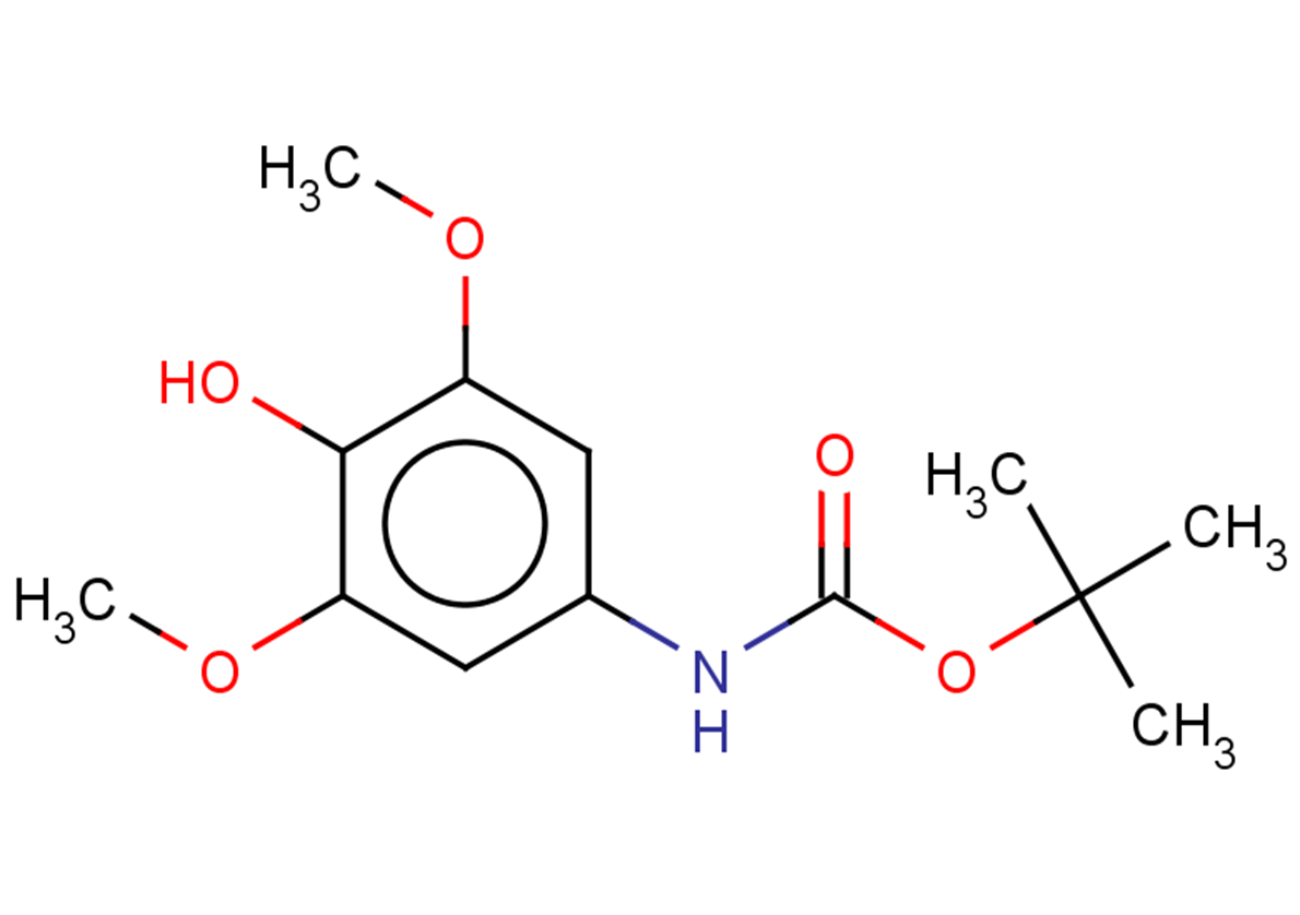 tert-butyl N-(4-hydroxy-3,5-dimethoxyphenyl)carbamate
