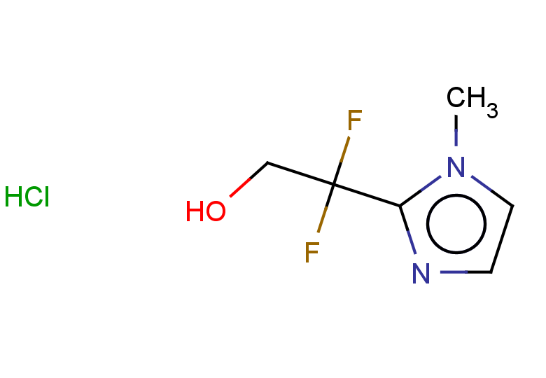 2,2-difluoro-2-(1-methyl-1H-imidazol-2-yl)ethan-1-ol hydrochloride