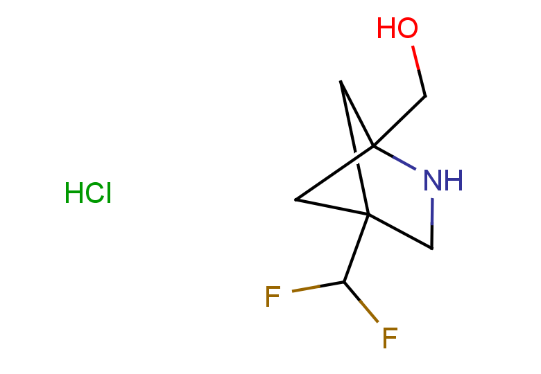 [4-(difluoromethyl)-2-azabicyclo[2.1.1]hexan-1-yl]methanol hydrochloride