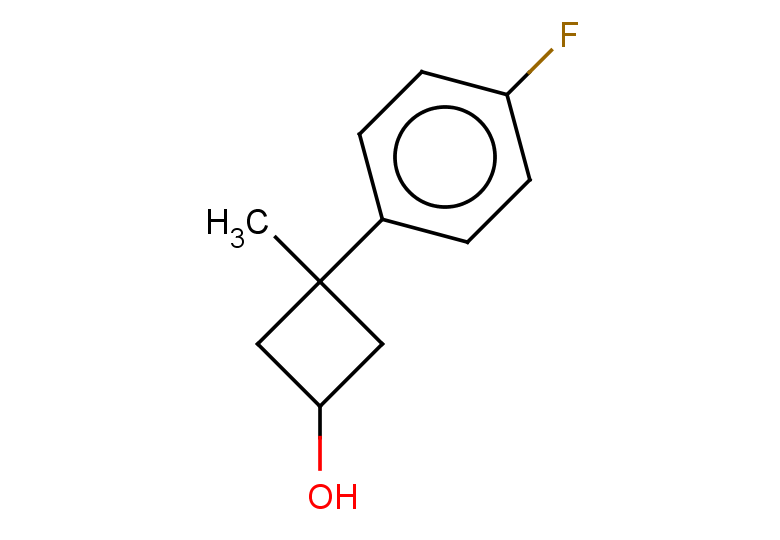 3-(4-fluorophenyl)-3-methylcyclobutan-1-ol