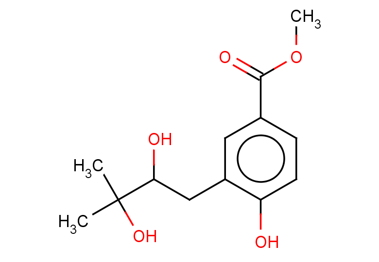 methyl 3-(2,3-dihydroxy-3-methylbutyl)-4-hydroxybenzoate