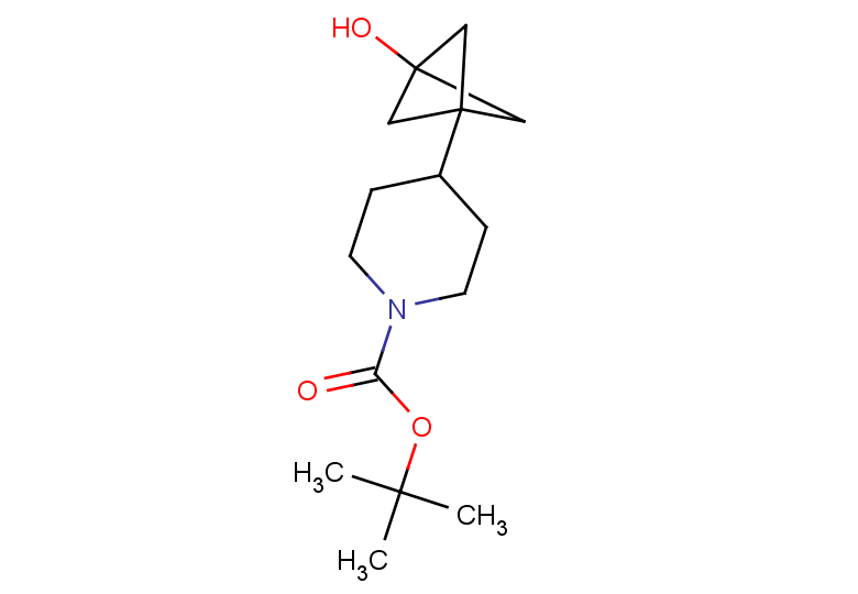 tert-butyl 4-{3-hydroxybicyclo[1.1.1]pentan-1-yl}piperidine-1-carboxylate