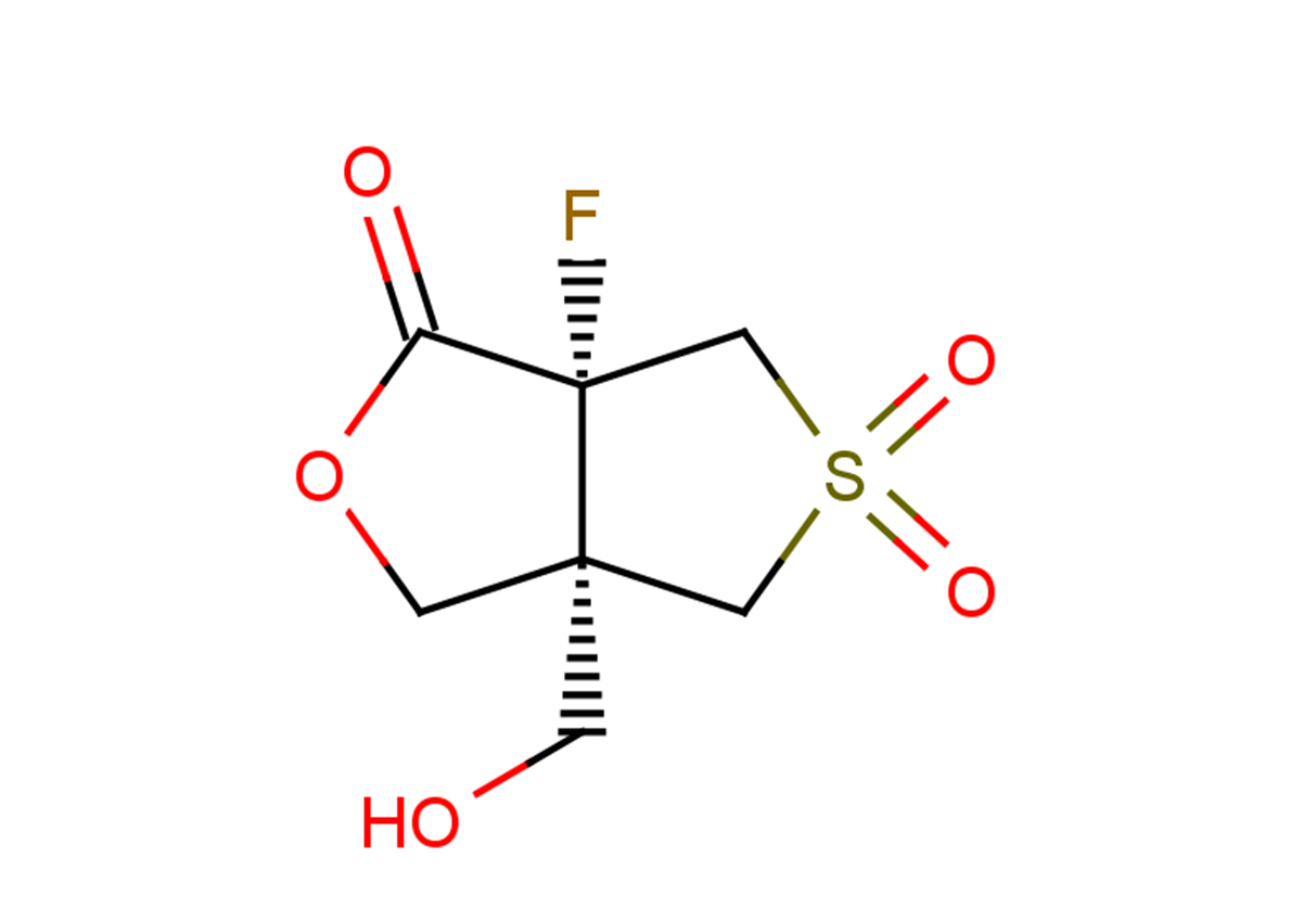 rac-(3aR,6aS)-6a-fluoro-3a-(hydroxymethyl)-hexahydro-5lambda6-thieno[3,4-c]furan-1,5,5-trione
