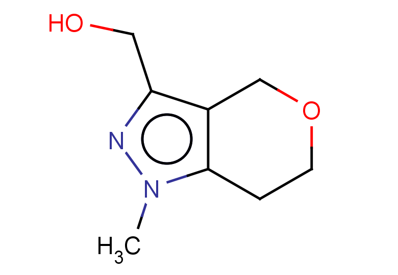 {1-methyl-1H,4H,6H,7H-pyrano[4,3-c]pyrazol-3-yl}methanol