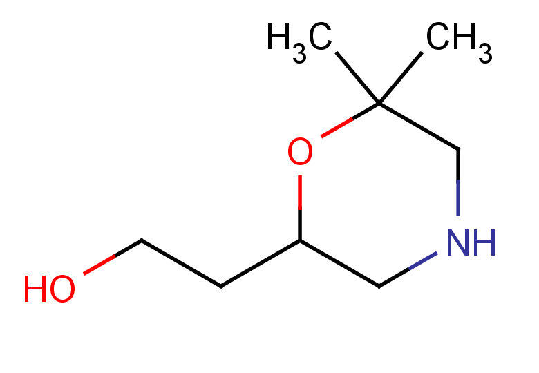 2-(6,6-dimethylmorpholin-2-yl)ethan-1-ol