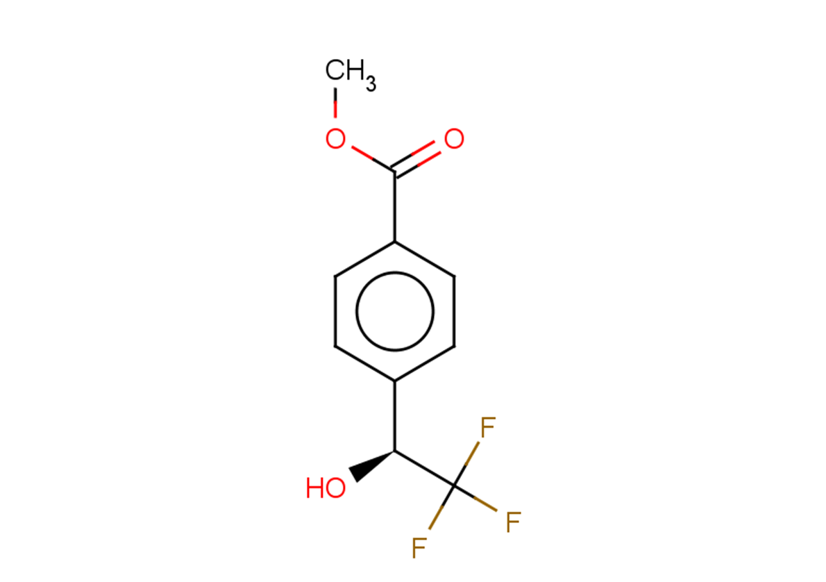 methyl 4-[(1S)-2,2,2-trifluoro-1-hydroxyethyl]benzoate