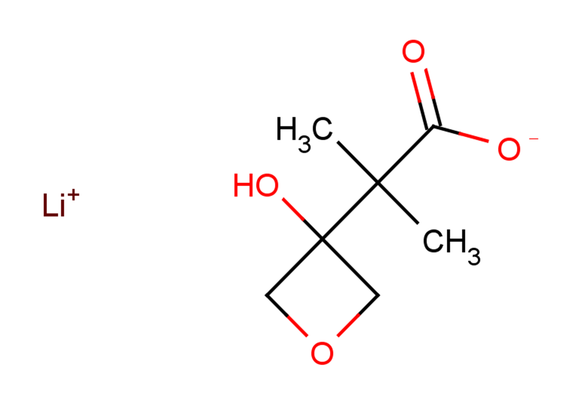 lithium(1+) ion 2-(3-hydroxyoxetan-3-yl)-2-methylpropanoate