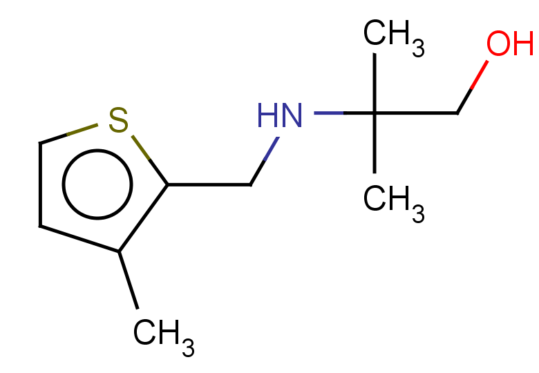 2-methyl-2-{[(3-methylthiophen-2-yl)methyl]amino}propan-1-ol