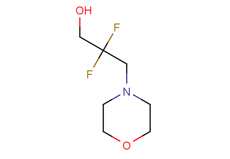 2,2-difluoro-3-(morpholin-4-yl)propan-1-ol