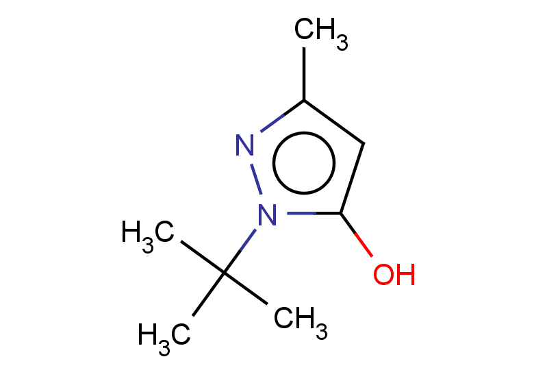 1-tert-butyl-3-methyl-1H-pyrazol-5-ol