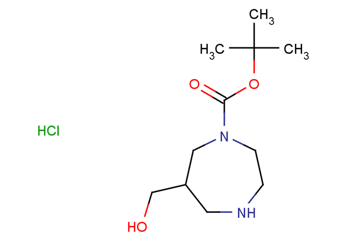 tert-butyl 6-(hydroxymethyl)-1,4-diazepane-1-carboxylate hydrochloride