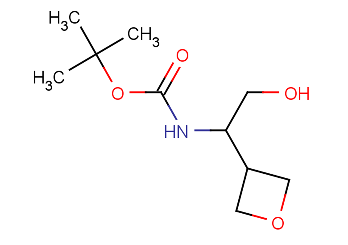 tert-butyl N-[2-hydroxy-1-(oxetan-3-yl)ethyl]carbamate