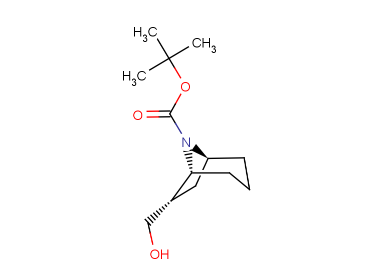 rac-tert-butyl (1R,5S,6R)-6-(hydroxymethyl)-8-azabicyclo[3.2.1]octane-8-carboxylate