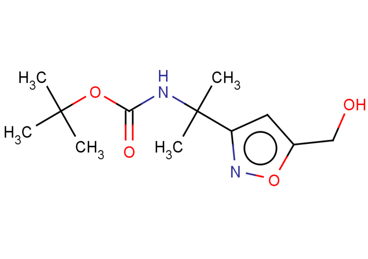 tert-butyl N-{2-[5-(hydroxymethyl)-1,2-oxazol-3-yl]propan-2-yl}carbamate