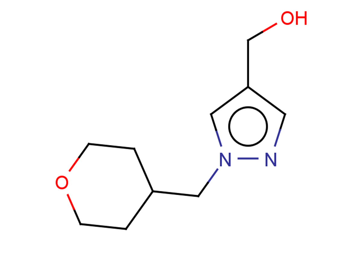 {1-[(oxan-4-yl)methyl]-1H-pyrazol-4-yl}methanol