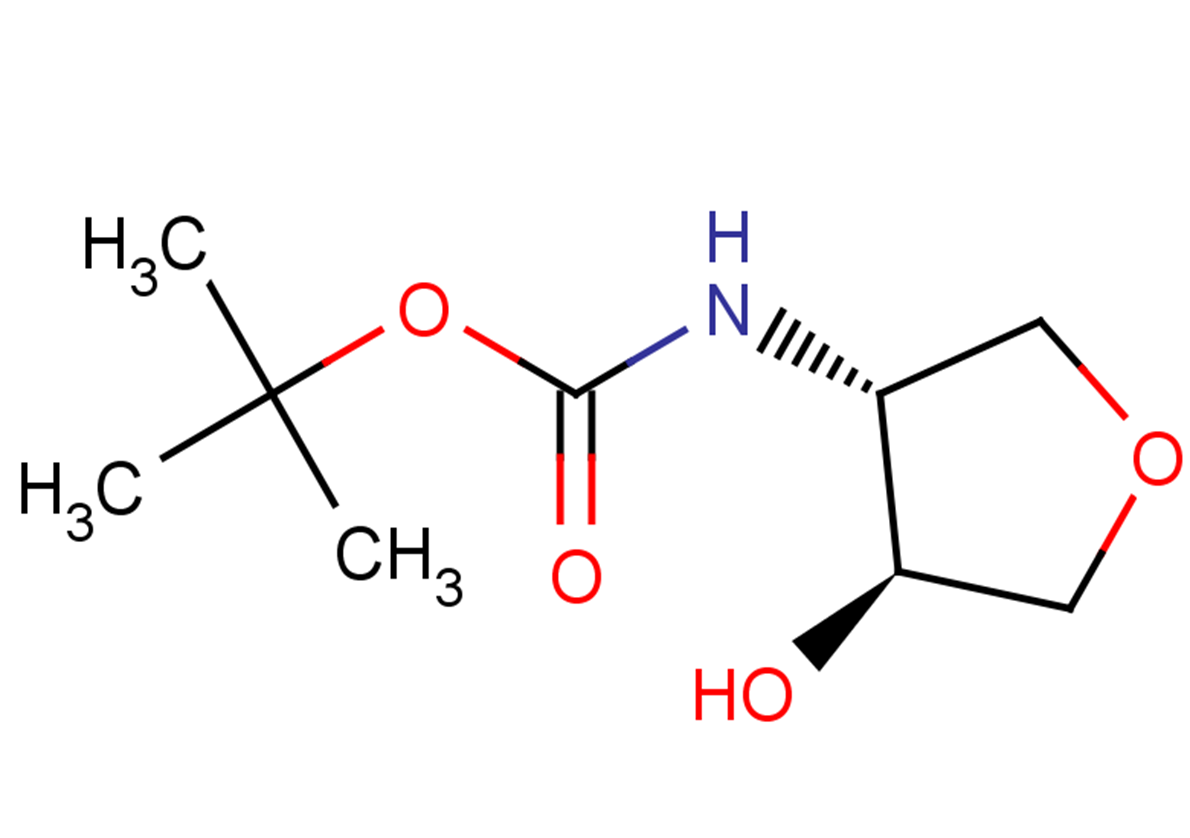 tert-butyl N-[(3R,4S)-4-hydroxyoxolan-3-yl]carbamate
