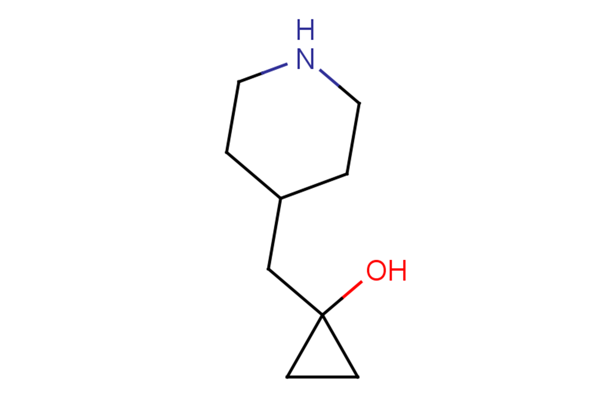 1-(piperidin-4-ylmethyl)cyclopropan-1-ol