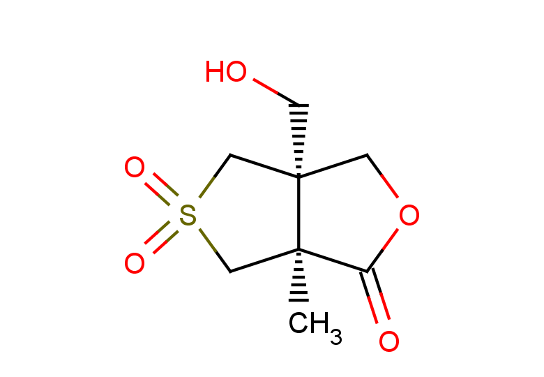 rac-(3aR,6aR)-3a-(hydroxymethyl)-6a-methyl-hexahydro-5lambda6-thieno[3,4-c]furan-1,5,5-trione, cis