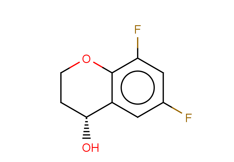 (4R)-6,8-difluoro-3,4-dihydro-2H-1-benzopyran-4-ol