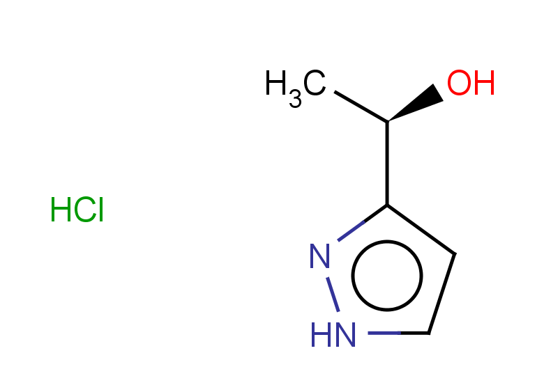 (1R)-1-(1H-pyrazol-3-yl)ethan-1-ol hydrochloride