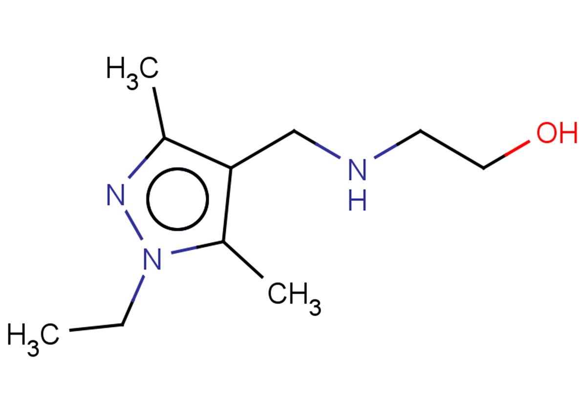 2-{[(1-ethyl-3,5-dimethyl-1H-pyrazol-4-yl)methyl]amino}ethan-1-ol