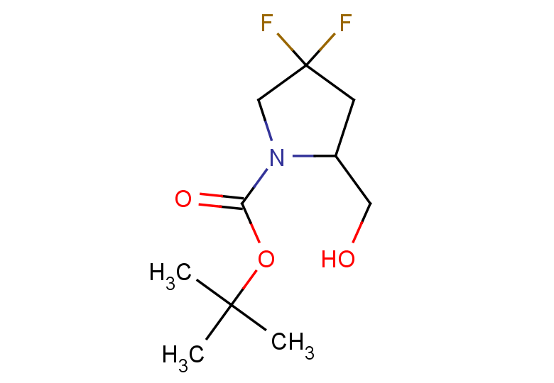 tert-butyl 4,4-difluoro-2-(hydroxymethyl)pyrrolidine-1-carboxylate