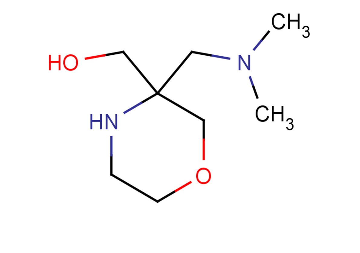 {3-[(dimethylamino)methyl]morpholin-3-yl}methanol