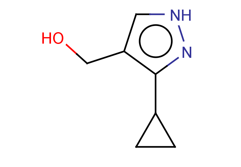 (3-cyclopropyl-1H-pyrazol-4-yl)methanol
