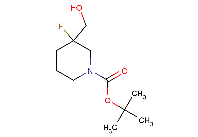 tert-butyl 3-fluoro-3-(hydroxymethyl)piperidine-1-carboxylate
