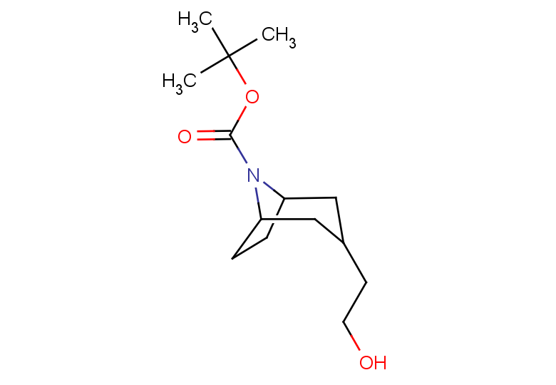 tert-butyl 3-(2-hydroxyethyl)-8-azabicyclo[3.2.1]octane-8-carboxylate, Mixture of isomers