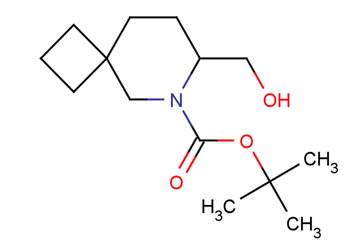 tert-butyl 7-(hydroxymethyl)-6-azaspiro[3.5]nonane-6-carboxylate