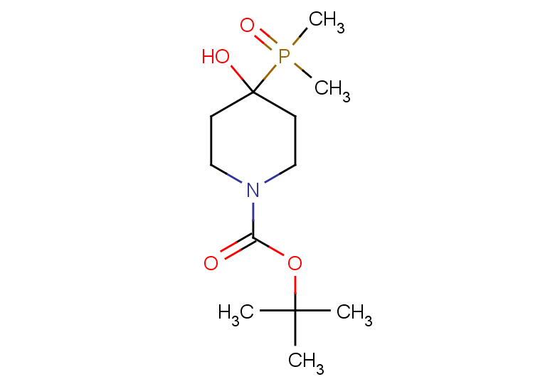 tert-butyl 4-(dimethylphosphoryl)-4-hydroxypiperidine-1-carboxylate