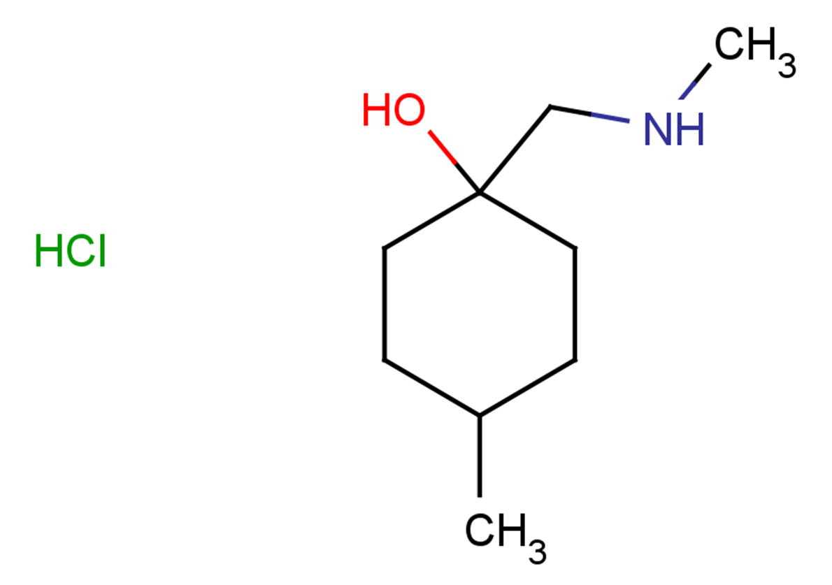 4-methyl-1-[(methylamino)methyl]cyclohexan-1-ol hydrochloride